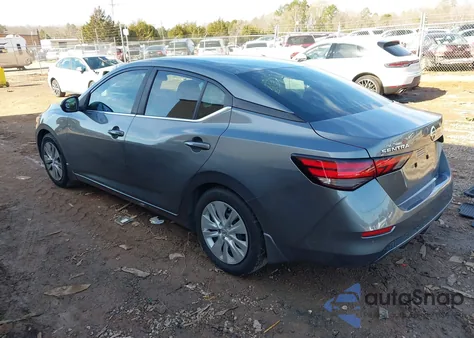 2022 Nissan Sentra S Xtronic Cvt from USA, damaged, VIN 3N1AB8BV7NY279923